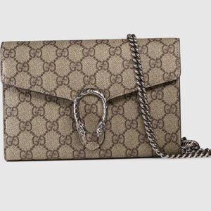Gucci Dionysus GG Supreme Chain Wallet